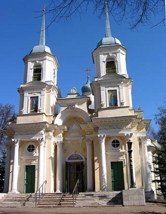 Троицкий храм и Воскресенская церковь